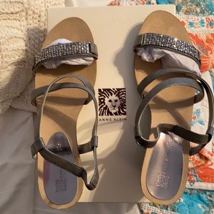 Strappy Wedge Sandals